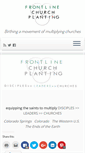 Mobile Screenshot of frontlinechurchplanting.com
